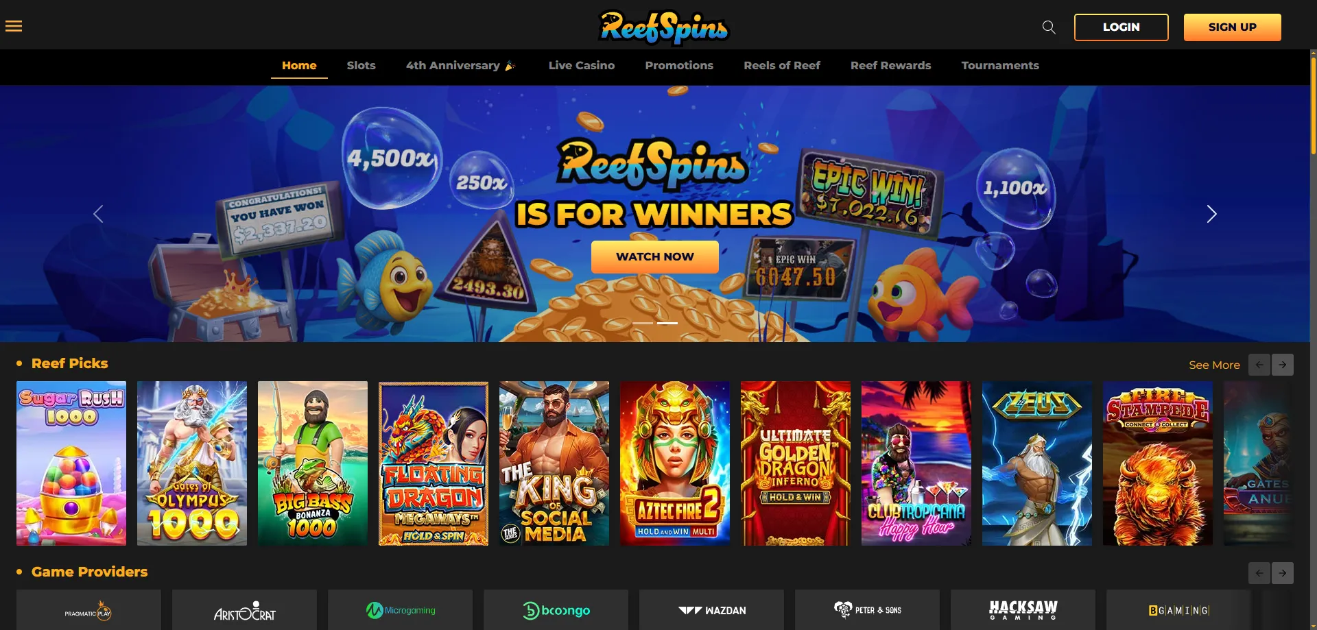 ReefSpins Casino 3 — current working mirror site for 2026